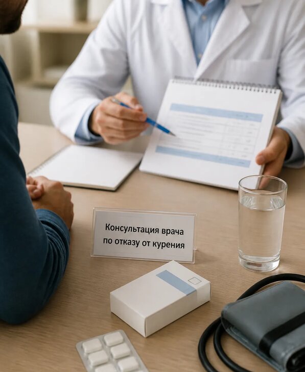 Консультация врача по отказу от курения для взрослых в Можге